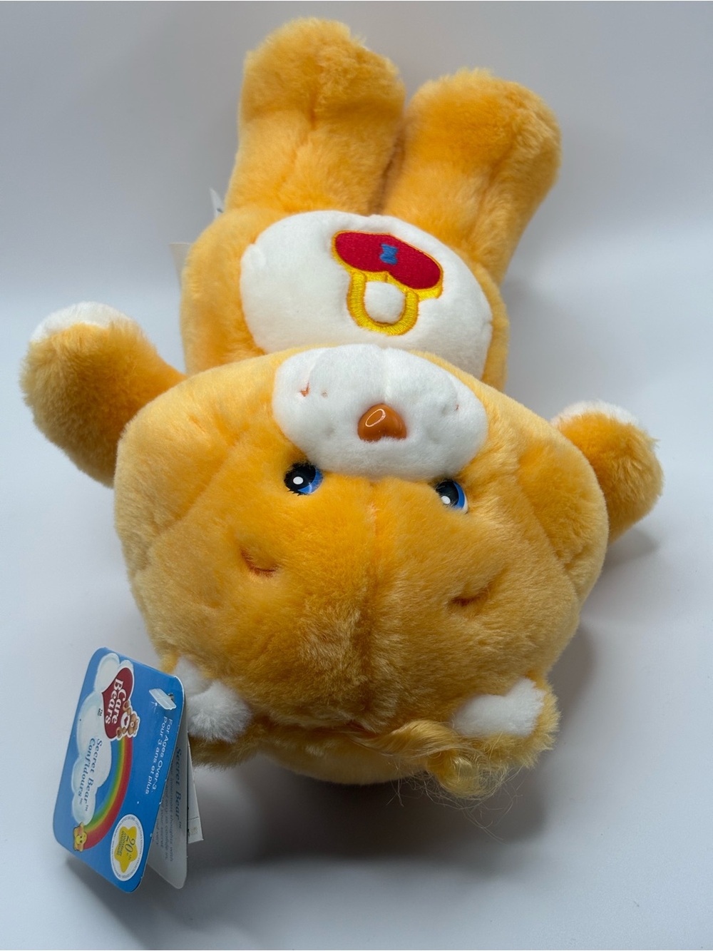 VTG 2003 Care Bears Secret Bear Carlton Cards Plush  NWT 20th Anniversary 13” - Picture 9 of 15